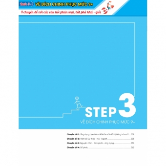 3 Step - Tiết Lộ Bí Quyết 3 Bước Đạt Điểm 8+ Toán Học