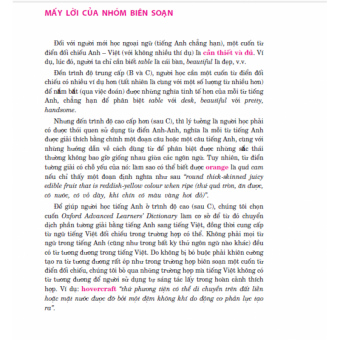 TỪ ĐIỂN ANH VIỆT - ENGLISH VIETNAMESE DICTIONARY TỪ ĐIỂN ANH VIỆT - ENGLISH VIETNAMESE DICTIONARY