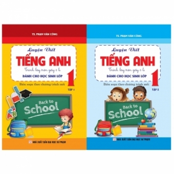 Luyện viết Tiếng Anh trình bày trên giấy ô li Dành cho học sinh lớp 1-Tập 1&2 Luyện viết Tiếng Anh trình bày trên giấy ô li Dành cho học sinh lớp 1-Tập 1&2
