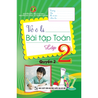Vở ô li bài tập toán lớp 2 quyển 2 