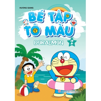 Bé tập tô màu Doraemon tập 2 