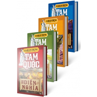 Tam Quốc Diễn Nghĩa Trọn Bộ 4 Tập (Bìa cứng)