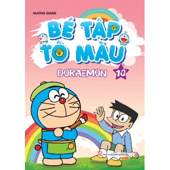 Bé tập tô màu Doraemon tập 10 