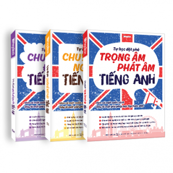 COMBO 3 CUỐN SÁCH TỰ HỌC ĐỘT PHÁ TIẾNG ANH 